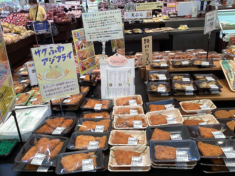 食育週間の各店の様子1