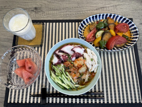 のどごしさっぱり！夏は素麺♪